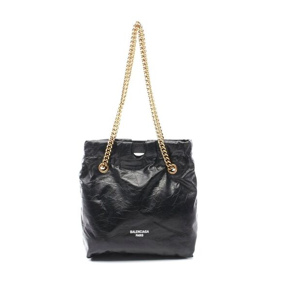 Balenciaga Leather Crush Small Tote Bag - Picture 1 of 5